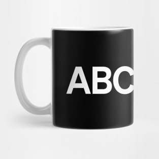 ABCDEFU Mug